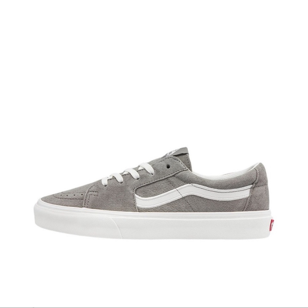 Vans SK8 Skateboarding Shoes Unisex Low-top Grey/white Sz 7.5